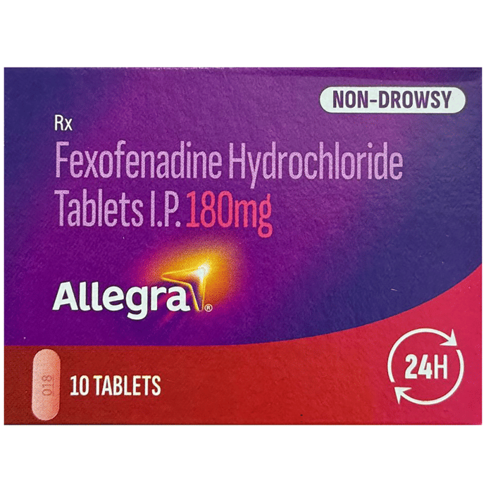 Allegra 180mg Tablet