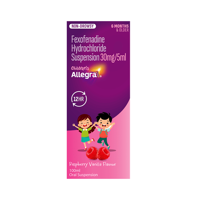Allegra Suspension Raspberry & Vanilla