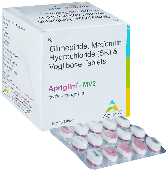 Apriglim-MV 2 Tablet SR