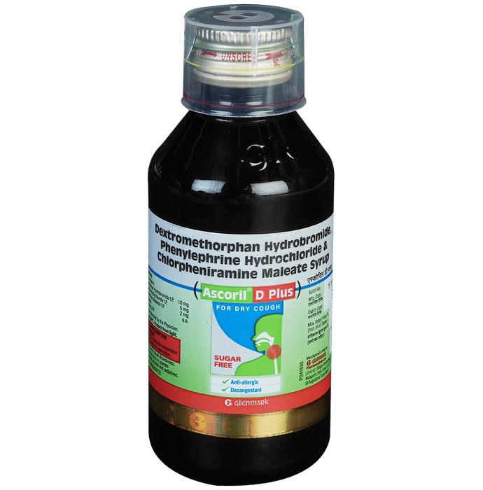 Ascoril D Plus Syrup Sugar Free