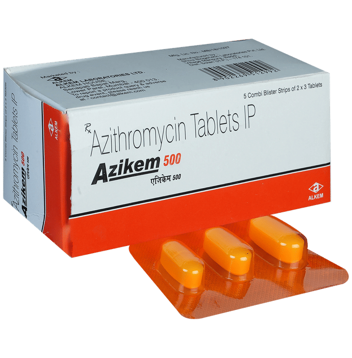 Azikem 500mg Tablet