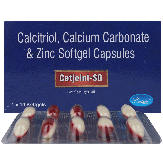 Cetjoint SG Soft Gelatin Capsule