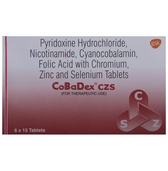 Cobadex Czs Tablet | with Essential Vitamins | Nutritional Supplement