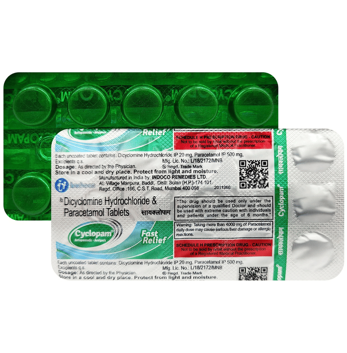 Cyclopam Tablet