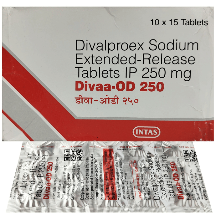 Divaa-OD 250 Tablet