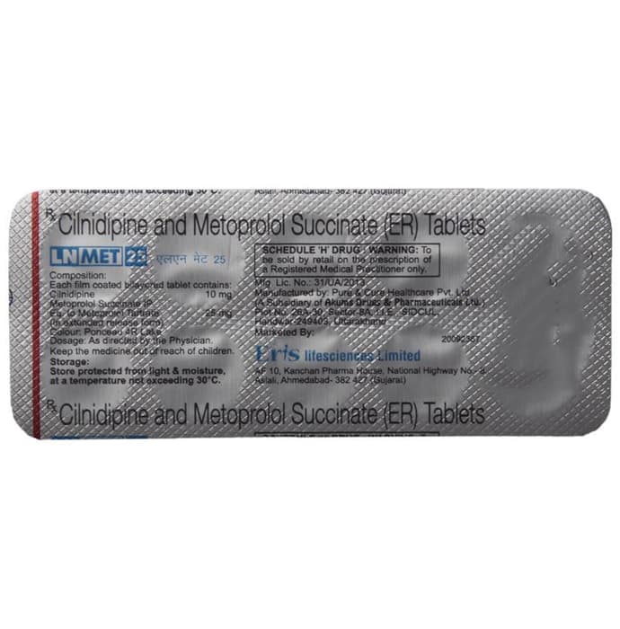 LN Met 25 Tablet ER