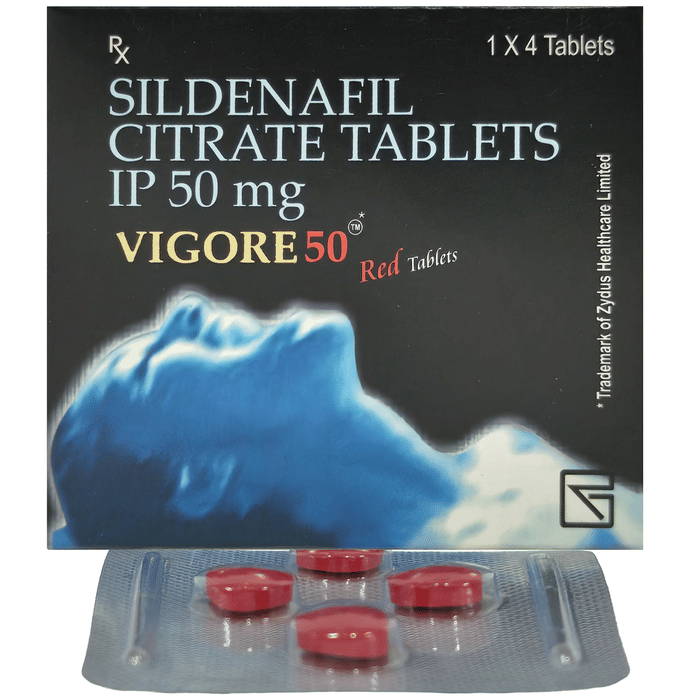 Vigore 50 Red Tablet