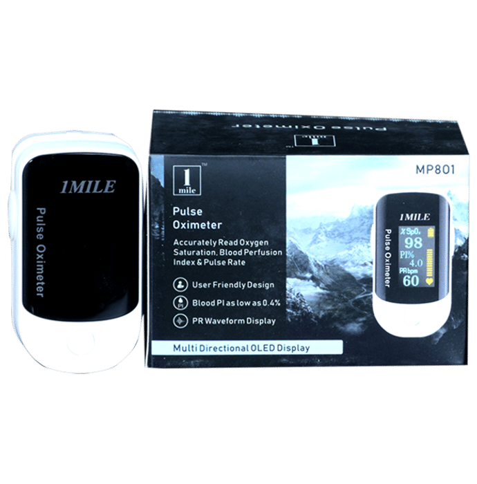 1Mile MP801 Pulse Oximeter White