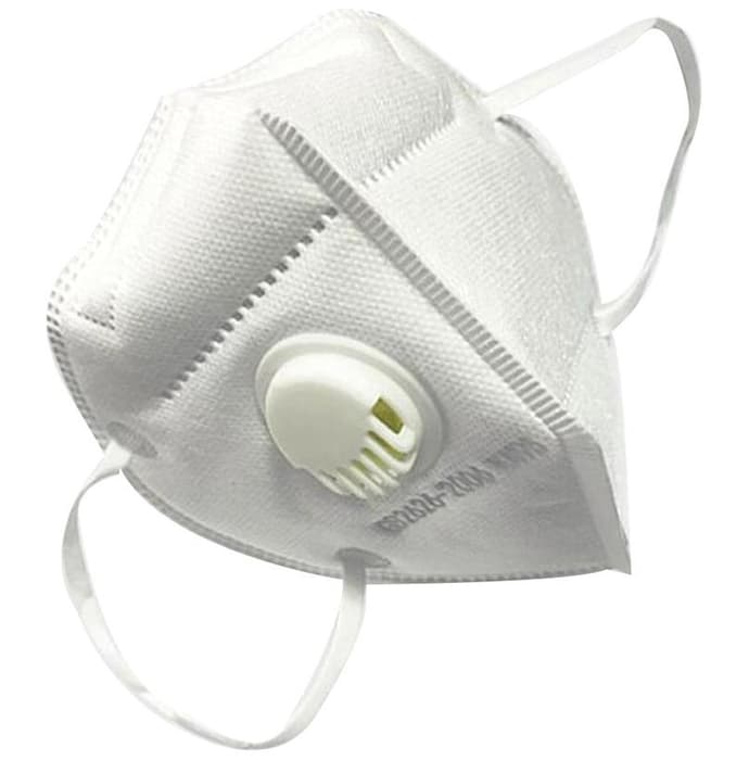 1Mile White N95 5 Layer Mask with Respirator