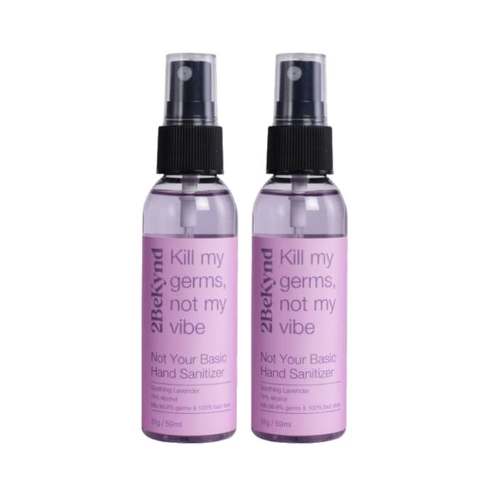 2Bekynd Hand Sanitizer (59ml Each) Soothing Lavender