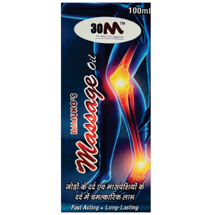 30M Immuno's Massage Oil (100ml Each)