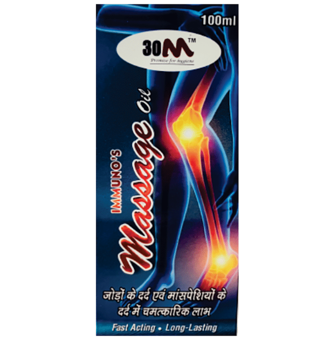 30M Immuno's Massage Oil (100ml Each)