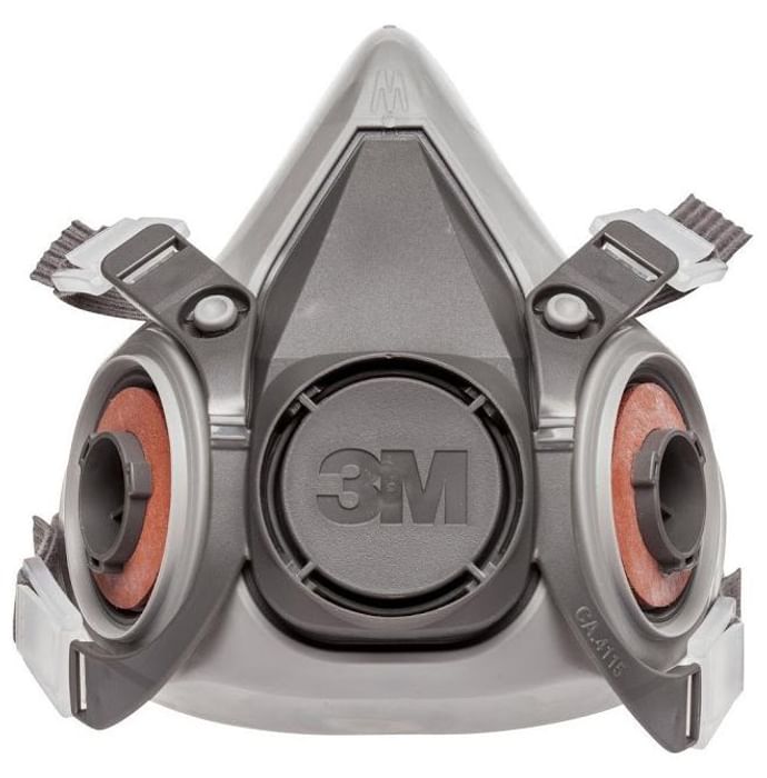 3M 6200 Half Facepiece Reusable Respirator Mask Medium