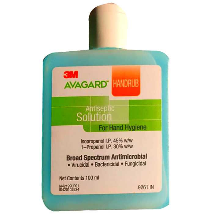 3M Avagard Handrub Hand Sanitizer Antiseptic Solution