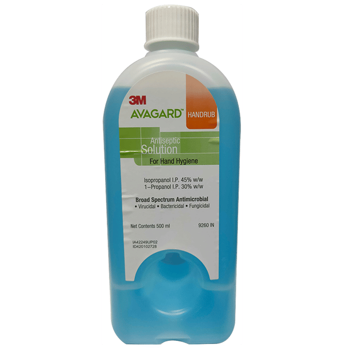 3M Avagard Handrub Hand Sanitizer Antiseptic Solution