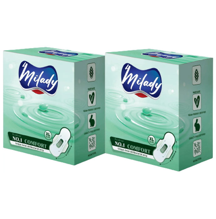 4Milady Comfort Sanitary Pads (34 Each) XL