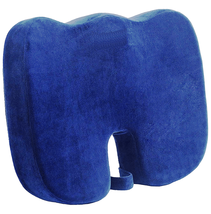 4V1 CX 10 Coccyx Orthopedic Seat Cushion Standard Blue
