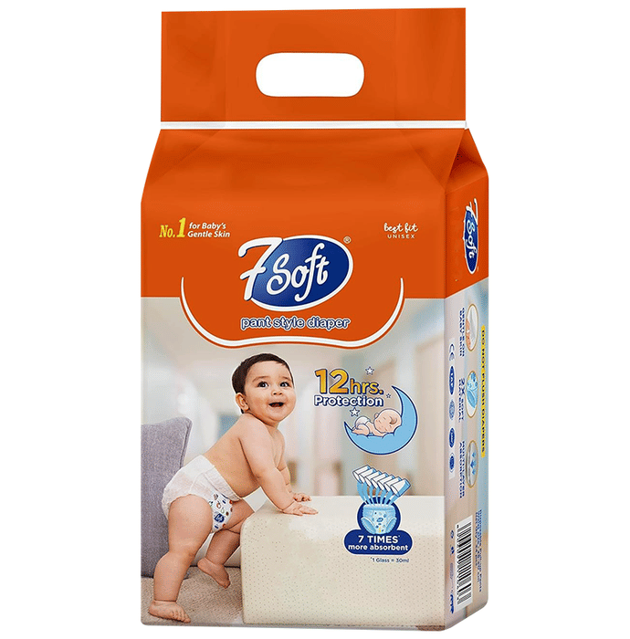 7 Soft Pant Style Diaper Medium