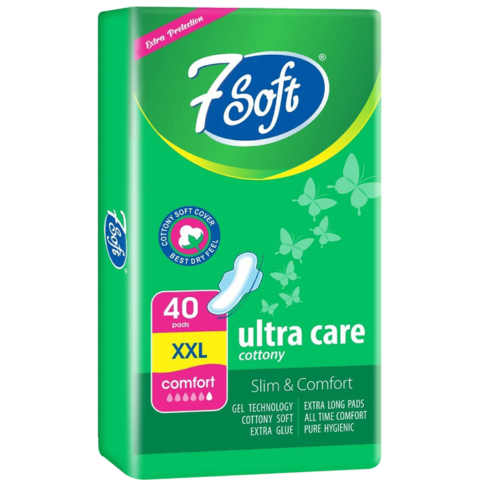 7 Soft Ultra Care Cottony Sanitary Extra Large