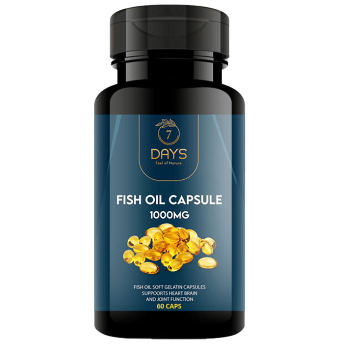 7Days Fish Oil 1000mg Capsule