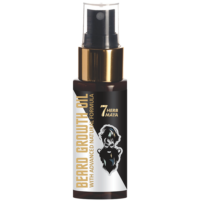7Herbmaya Beard Growth Oil with Advanced Natural Formula