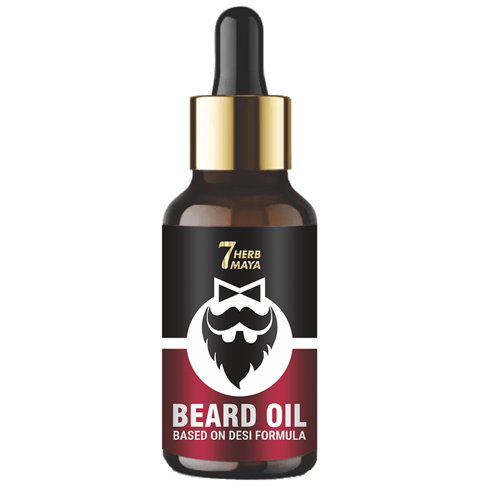 7Herbmaya Beard Oil Based On Desi Formula