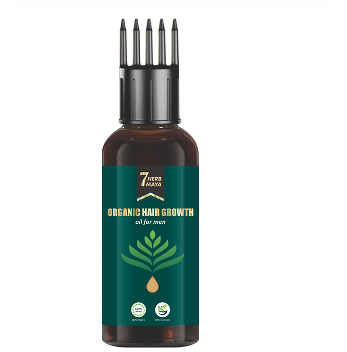 7Herbmaya Organic Hair Growth Oil for Men