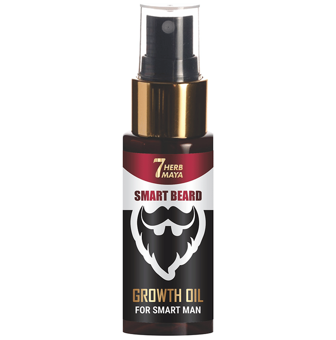 7Herbmaya Smart Beard Growth Oil for Smart Man