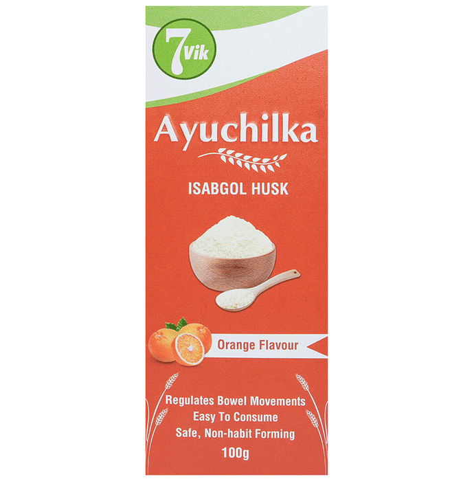 7vik Ayuchilka Isabgol Husk Orange
