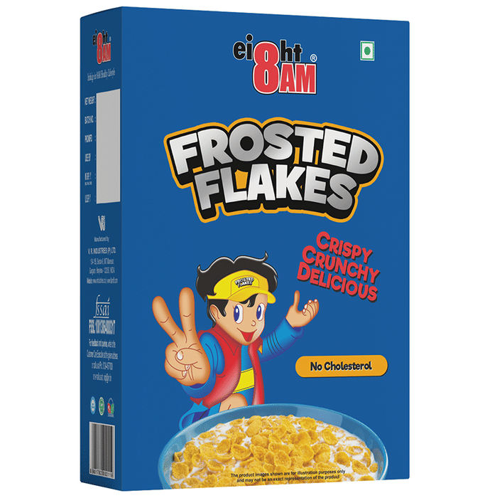 8AM Frosted Flakes Crispy Crunchy Delicious (480gm Each) Box