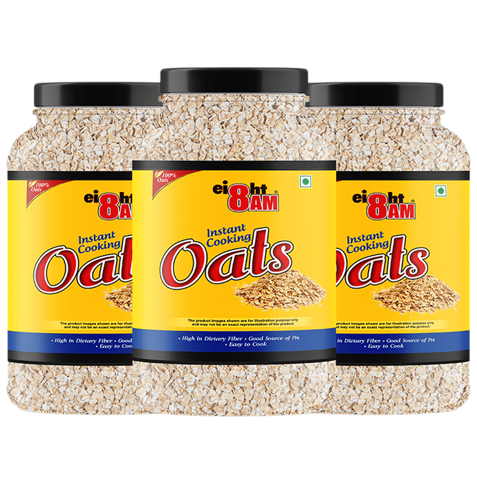 8AM Instant Cooking Oats (1.1kg Each)
