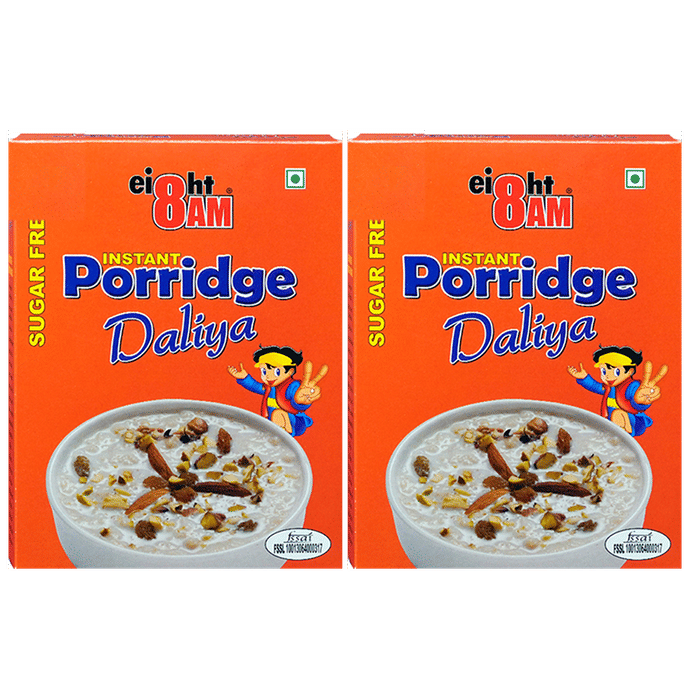 8AM Instant Porridge Daliya (200gm Each) Sugar Free