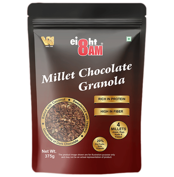 8AM Millet Granola Chocolate