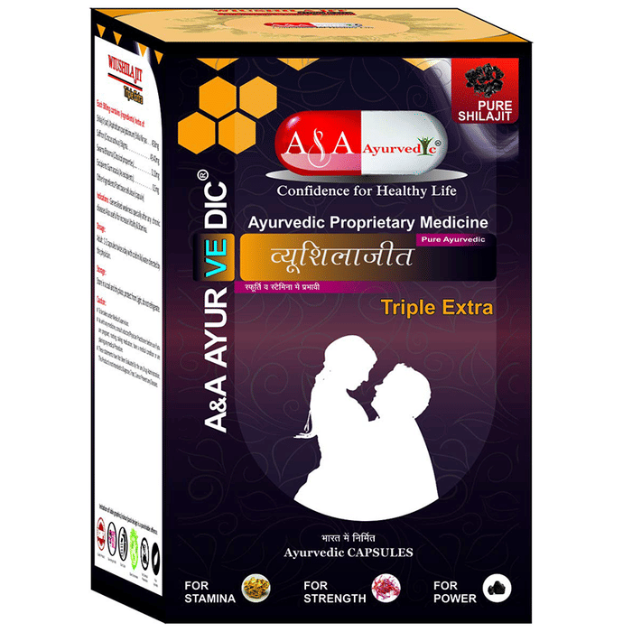 A&A Ayurvedic Wiushilajit Capsule