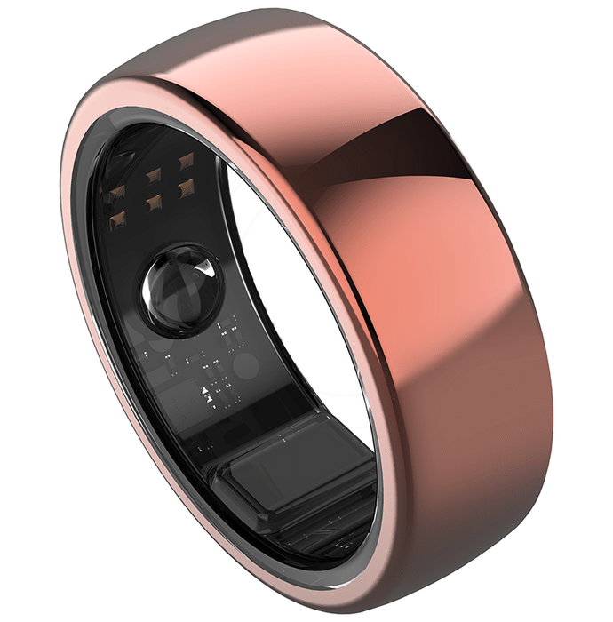Aabo X1 Titanium built IP68 Smart Ring Rose Gold 8
