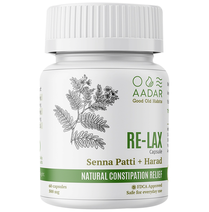 Aadar Re-Lax 500mg Capsule (60 Each)
