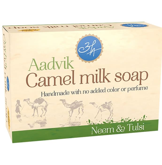 Aadvik Camel Milk Soap Neem & Tulsi