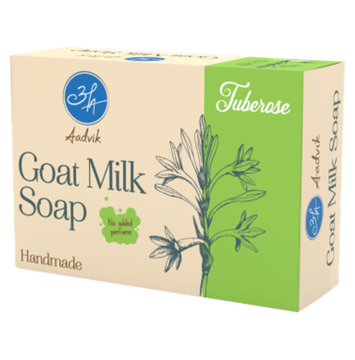Aadvik Handmade Goat Milk Soap Tuberose