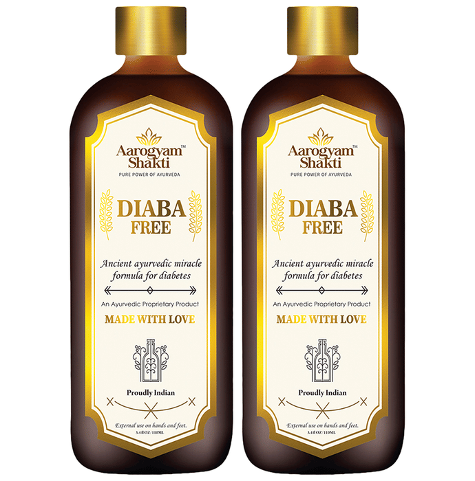 Aarogyam Shakti Diaba Free (110ml Each)