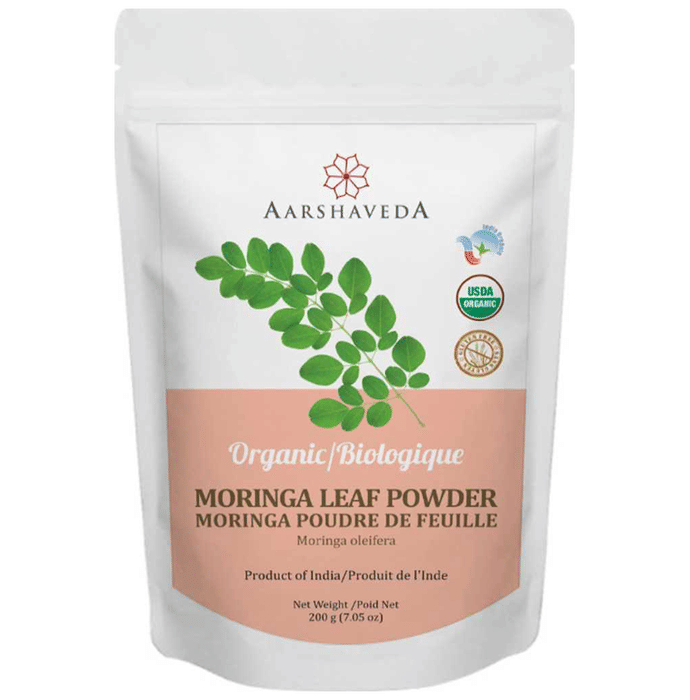 Aarshaveda Organic Moringa Leaf Powder
