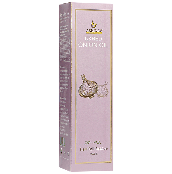 Abhinav G3 Red Onion Oil