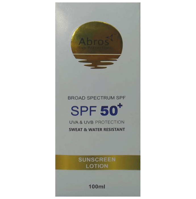 Abros Sun Protection Sunscreen Lotion SPF 50+