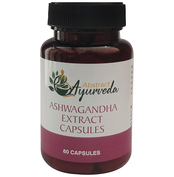 Abstract Ayurveda Ashwagandha Extract Capsule