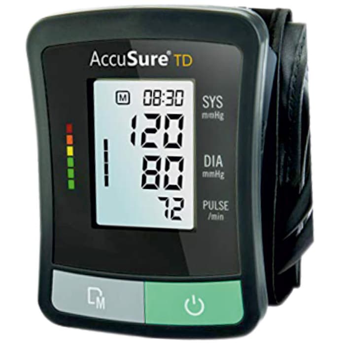 AccuSure TD 1209 Advanced Features BP Monitor with Adapter