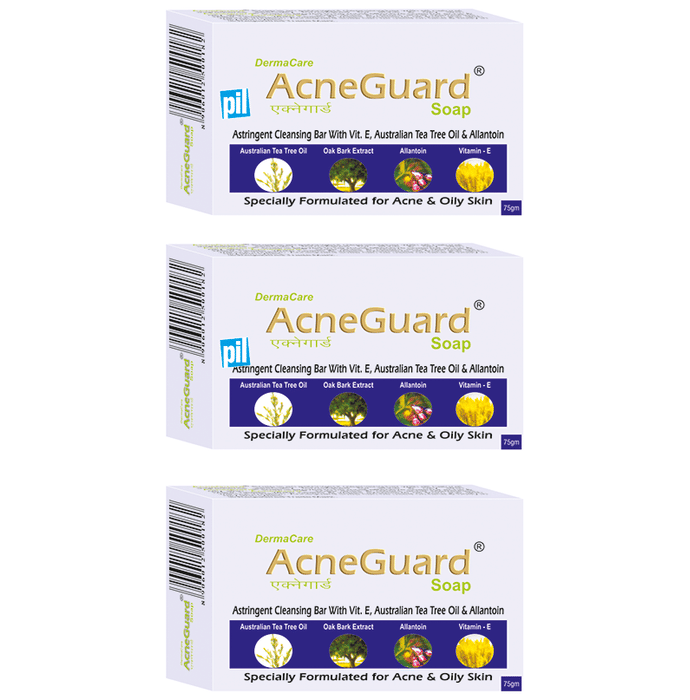 Acneguard Soap (75gm Each)