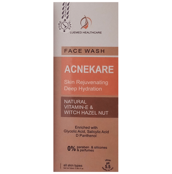 Acnekare Skin Rejuvenating & Deep Hydration Face Wash | Paraben & Silicone-Free