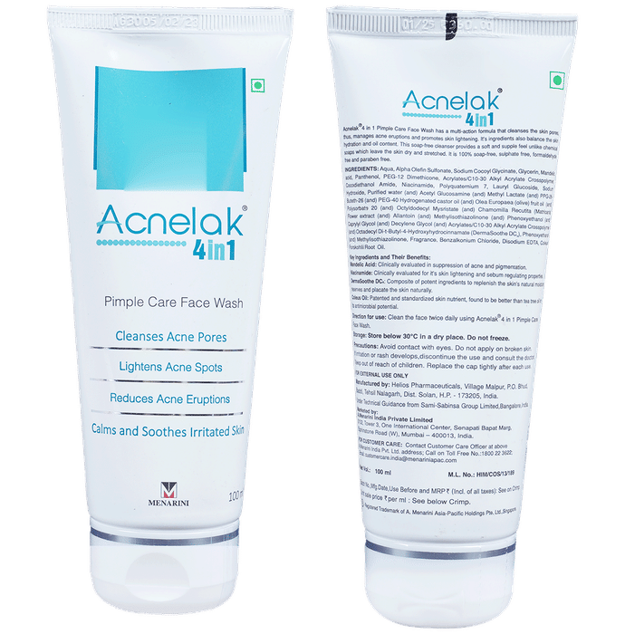 Acnelak 4in1 Pimple Clear Face Wash