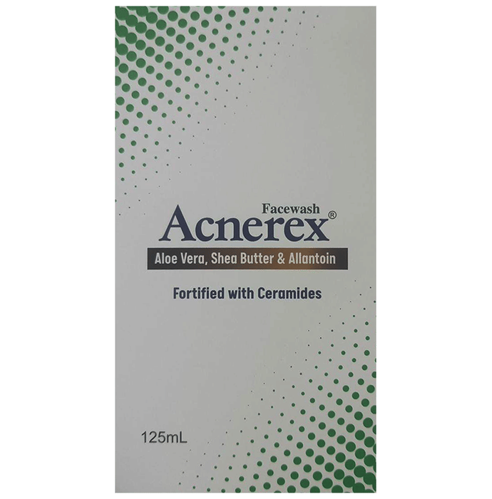 Acnerex Face Wash with Aloe Vera, Shea Butter & Allantoin