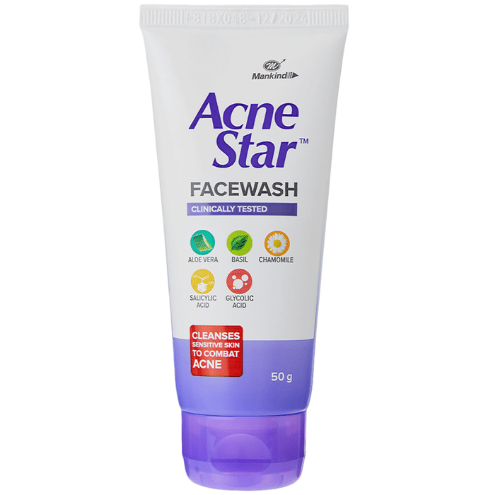 Acnestar Anti-Acne Face Wash | For Combination & Oily Skin