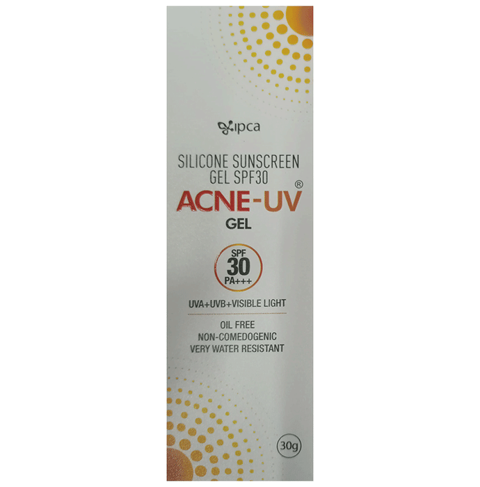 Acne-UV Sunscreen with Broad Spectrum UVA/UVB Protection | Oil Free & Water Resistant | Gel SPF 30